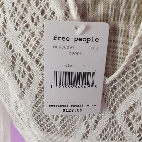 NWT* FREE PEOPLE Rock Candy Lace Dress Small - Picture 7 of 7